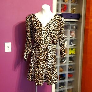 Leopard Print Women's Dress